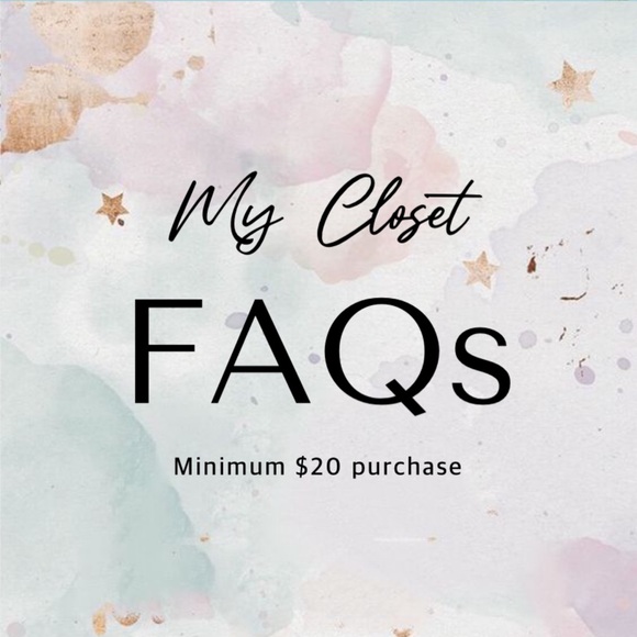 Closet FAQs - Picture 1 of 2